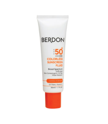 کرم ضد آفتاب بی رنگ بردون برای پوست نرمال تا خشک +SPF 50