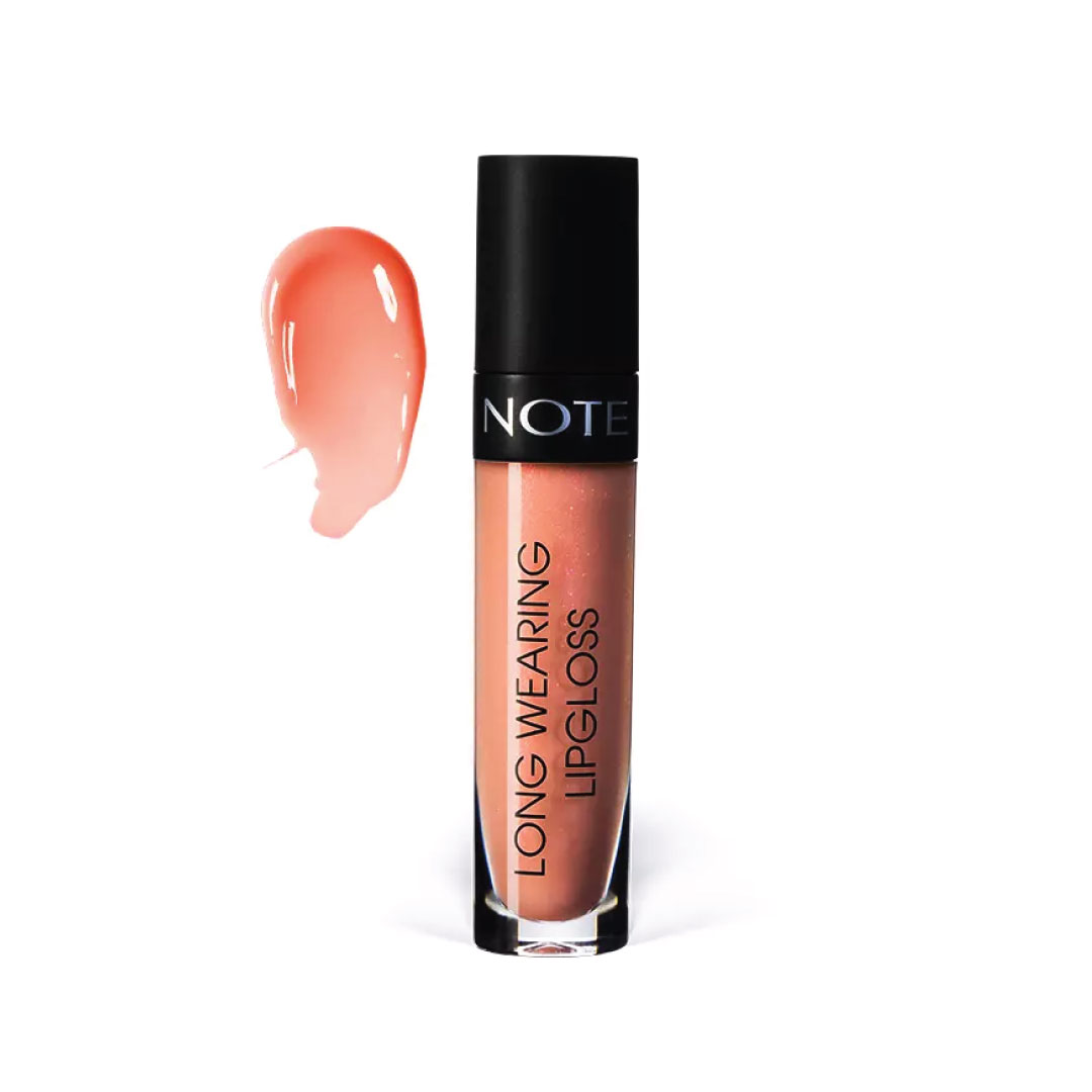 NOTE-long-wearing-lipgloss-10-coral sun-6260482530004 رژ لب مایع لانگ ورینگ نوت شماره 10 مرجانی