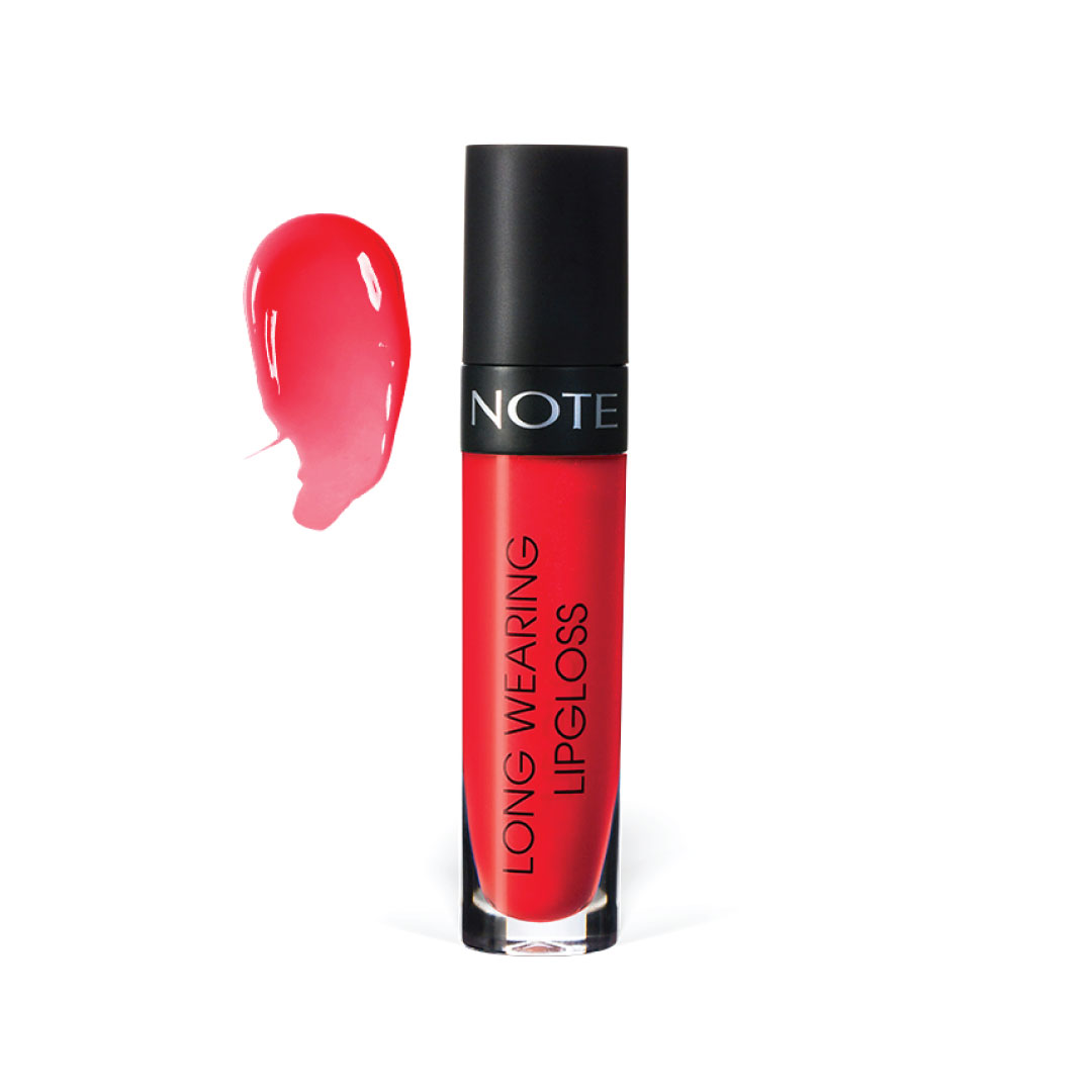 NOTE-long-wearing-lipgloss-21-scarlet-red---6260482530073 رژ لب مایع لانگ ورینگ نوت شماره 21
