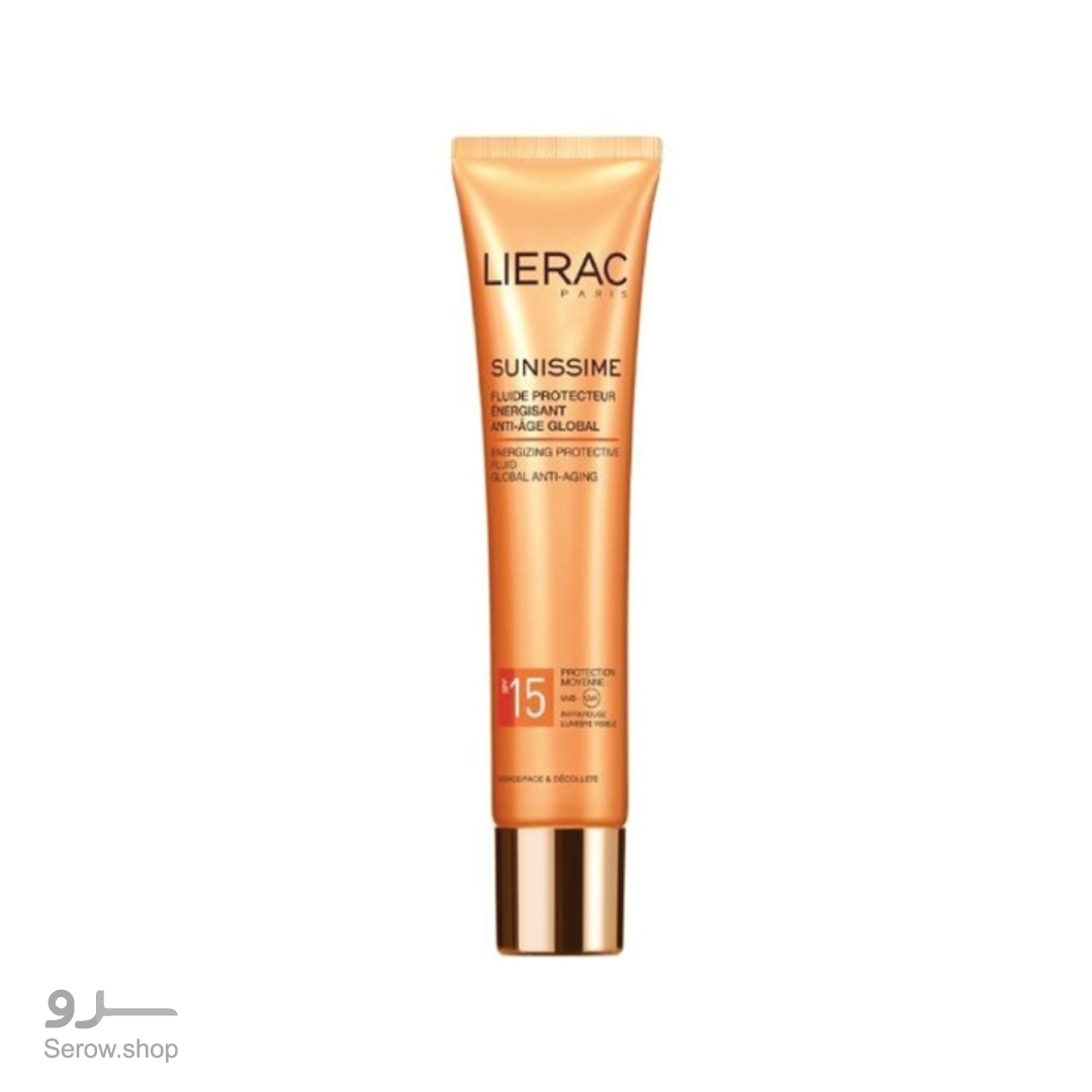 ضد آفتاب فلوییدی ضد چروک لیراک SPF 15