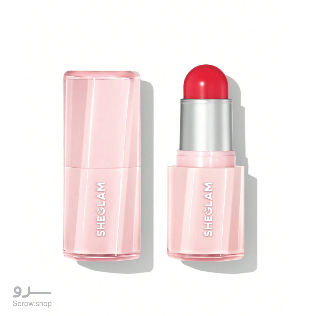 SHEGLAM-Buttery-Bliss-Stick-Blush-Cherry-Pick---6957317604848 رژگونه استیکی شیگلم مدل Buttery bliss رنگ Cherry Pick