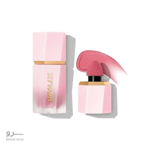 رژگونه مایع مات شیگلم مدل color bloom
