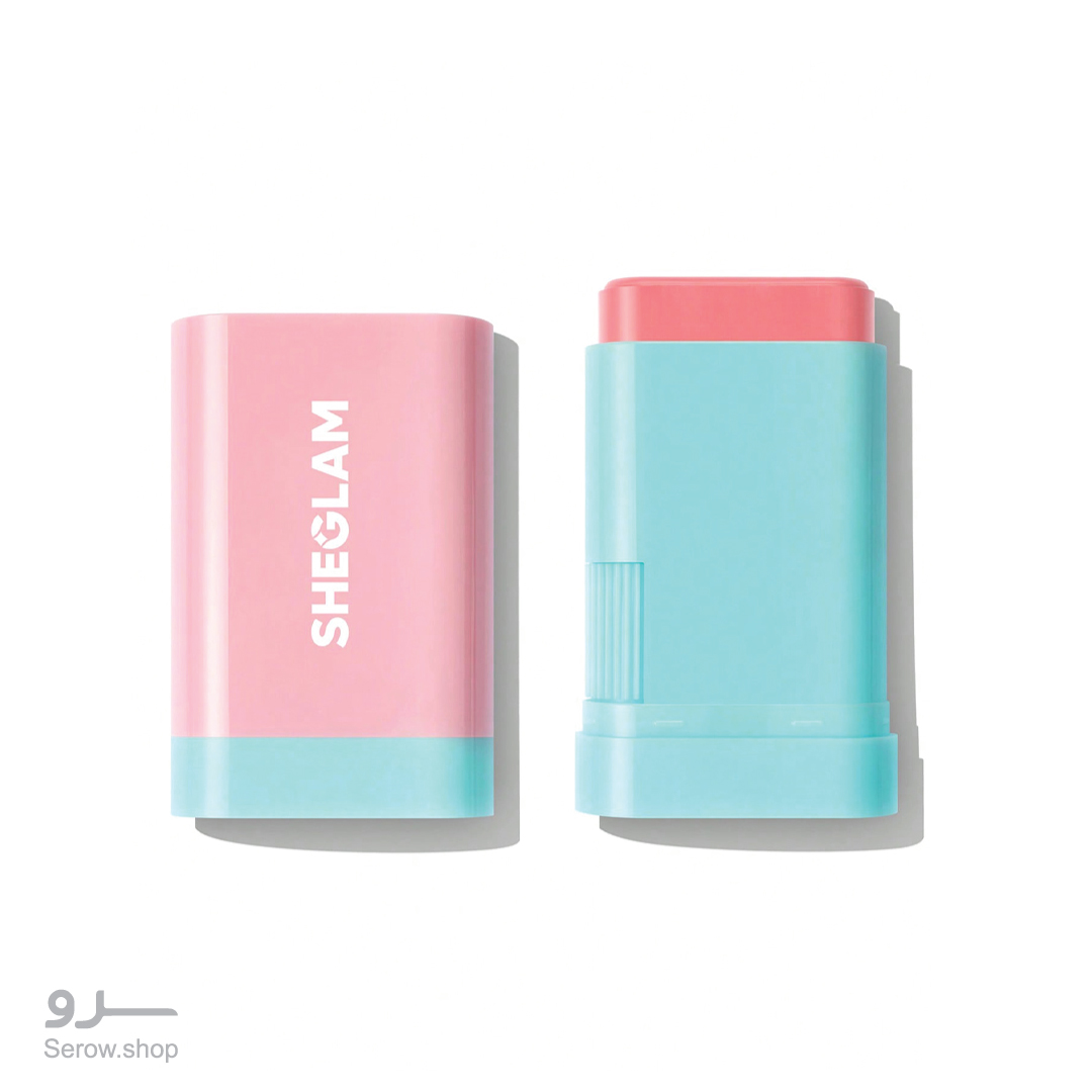 Sheglam-Glass-Glow-Blush-Stick-Pink-Lemonade---6943958905352 رژگونه استیکی طرح ضد آفتاب مدل pink lemonade - تصویر 1