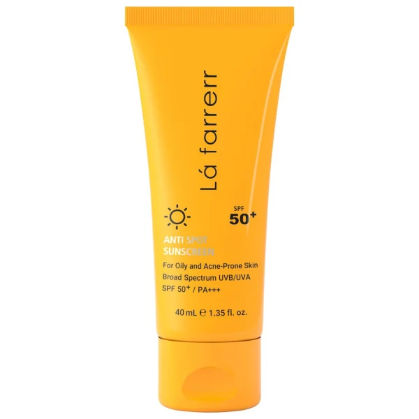 کرم ضد آفتاب و ضد لک بی رنگ لافارر SPF 50