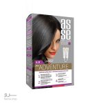 کیت رنگ مو بدون آمونیاک آسه asse شماره ۴