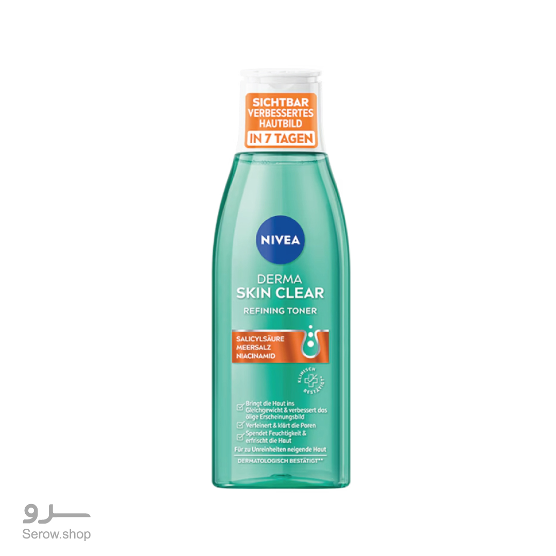 Nıvea-Derma-Skın-Clear-Yüz-Temizleme-Tonik-200-Ml---4005900974839 تونر ضد جوش نيوآ DERMA Skin CLear