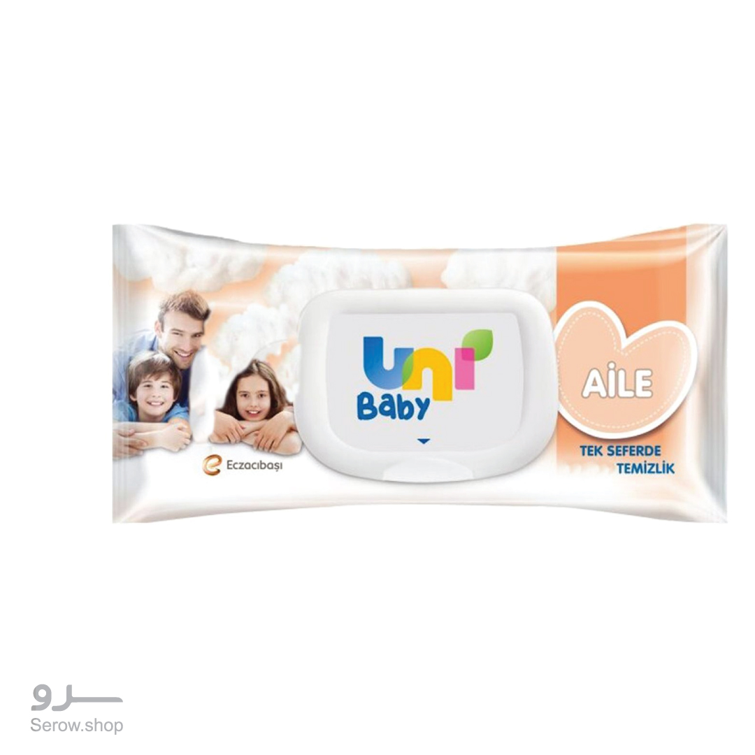 Uni-Baby-Islak-Mendil-Aile-90adet---8690530038233 دستمال مرطوب یونی بیبی